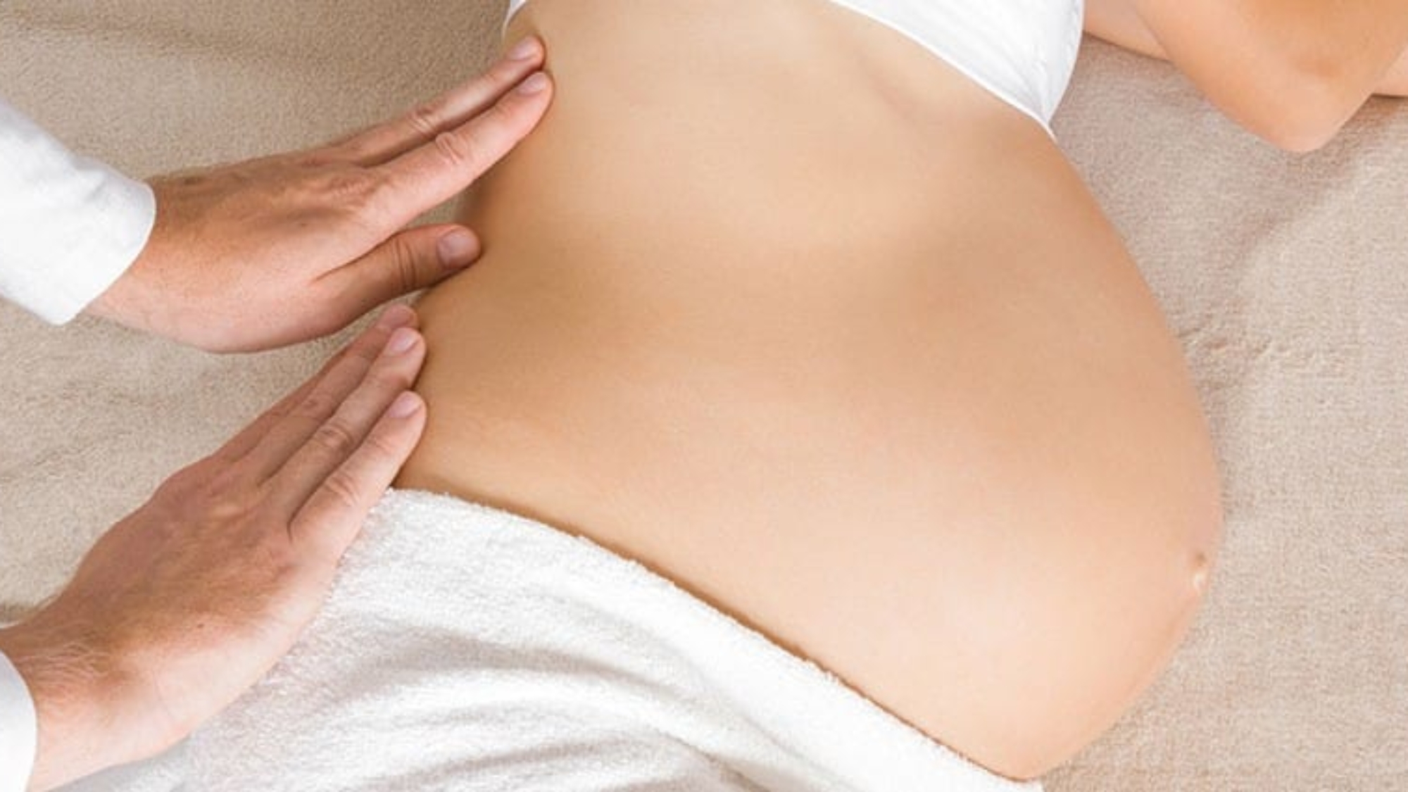 Back massage for pregnancy